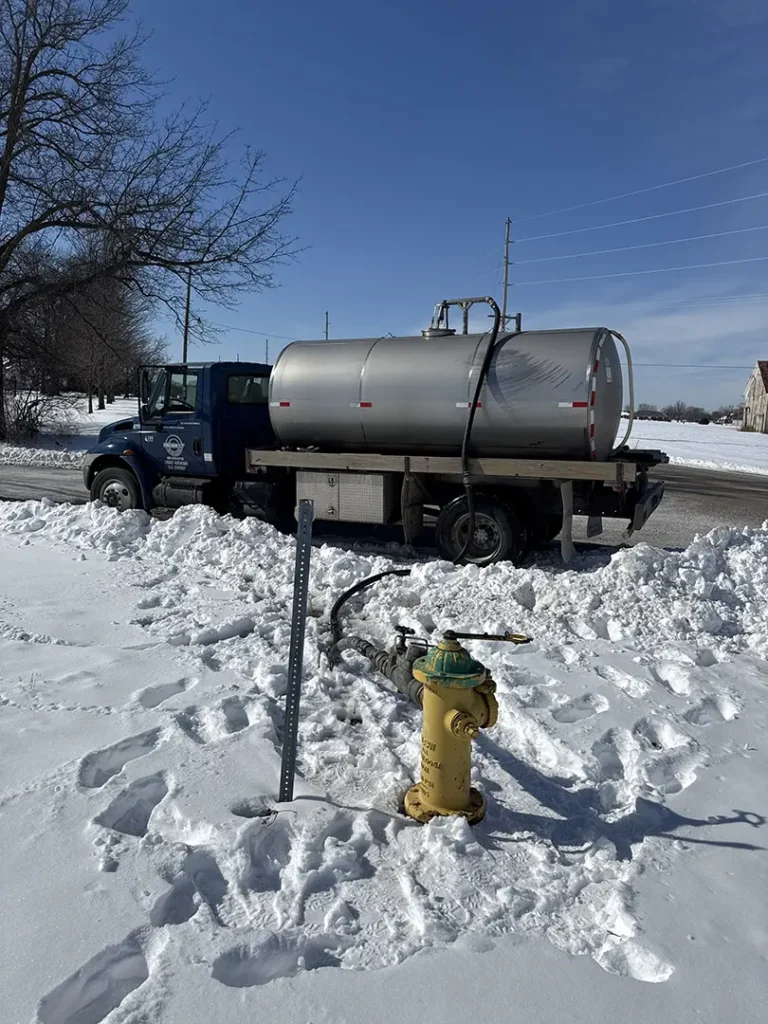 Hydrant Water Pumping Midwest IL